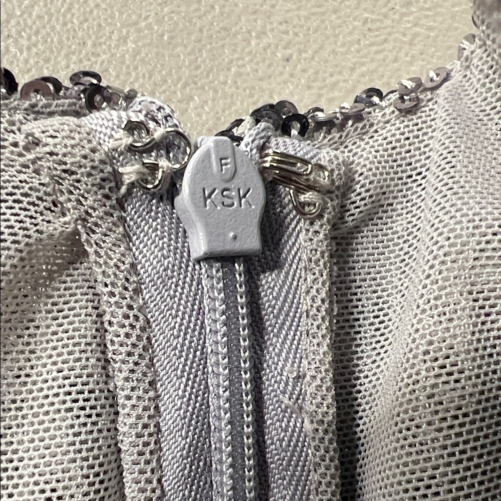 Silver Sequin Jumpsuit - image 4